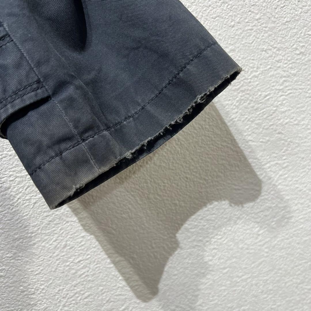 Burberry Black Label Short Trench Coat Nova Check Pattern Navy Size M For Men thumbnail 23