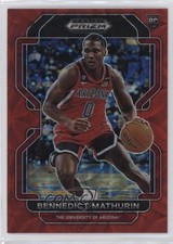2022-23 Panini Prizm Draft Picks Choice Red 69/88 Bennedict Mathurin #57 14t3