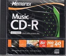 Memorex Music CD-R enregistrables Noir Audio Compact ... | CD | Zustand sehr gut
