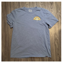 Faherty Sunwashed Dave Matthews Band Organic Cotton Blue Men's Large T-Shirt