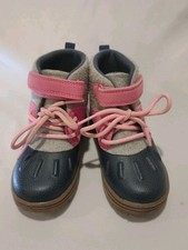 Carters Toddler Girls Winter Fall Snow Duck Boots Size 7M