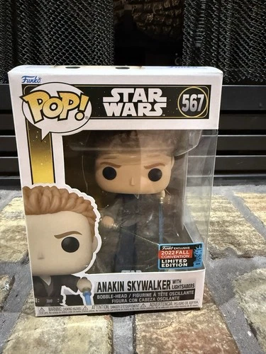 Funko Pop! Star Wars: Anakin Skywalker Vinyl Figure #567 2022 Fall Convention