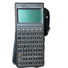 Hewlett Packard HP 48SX Scientific Expandable Calculator With Case Tested