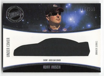 2008 Press Pass Eclipse #UCD4 Kurt Busch Under Cover Used Car Cover 099/250 Made