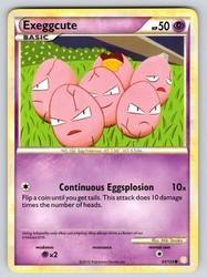 Exeggcute 63/123 HeartGold & SoulSilver Common