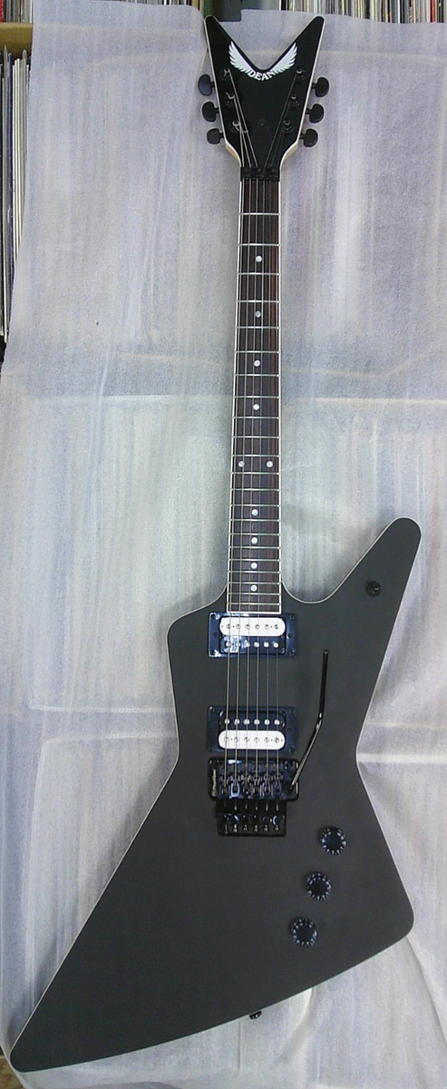 Dean ZX Floyd Rose Black Satin Electric Guitar | eBay