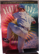 1996 Upper Deck Beat The Odds Hideo Nomo #150 Los Angeles Dodgers NM/MT