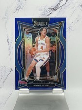 Knicks PACOME DADIET RC 2024-25 Panini Select Blue Prizm #99 Rookie