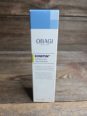 OBAGI Clinical Kinetin + Hydrating Cream Growth Factors 1.7 oz NIB