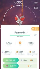 🌟POKEMON GO - Shiny Fennekin *Registered/Ultra Friends*🌟