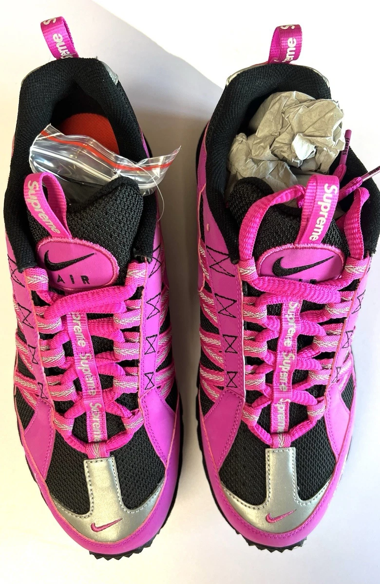 靴 Nike Air Humara FW17 Supreme Fire Pink Buy Supreme x Nike Air Humara 17 'Pink' - 924464 600 | GOAT