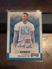 2016 Panini Playoff - Rookie Signatures Thomas Duarte #45 Kick Off /49 (AU, RC)