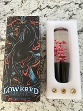 Lowered Empire 5.5 Inch Resin Flower Shift Knob Trendy Chic Pink Cherry Blossom Lowered Empire 5.5 Inch Resin Flower Shift Knob Trendy Chic Pink Cherry Blossom