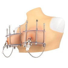 WomenBreast Clamps with Nipple Clamps Breast Restraint Device Suitable for BDSM