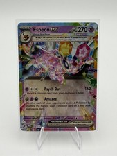 Pokémon TCG Espeon EX 034/131 Double Rare Prismatic Evolutions NM