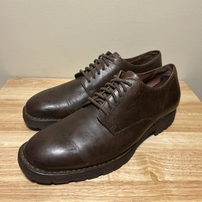 Born Mens Brown Lace Up Oxford Casual Genuine Leather Shoes sz 10.5 Men main image 4