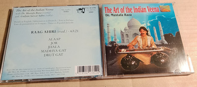 Dr. Mustafa Raza   The Art Of The Indian Veena    - CD -  (JGD2235)