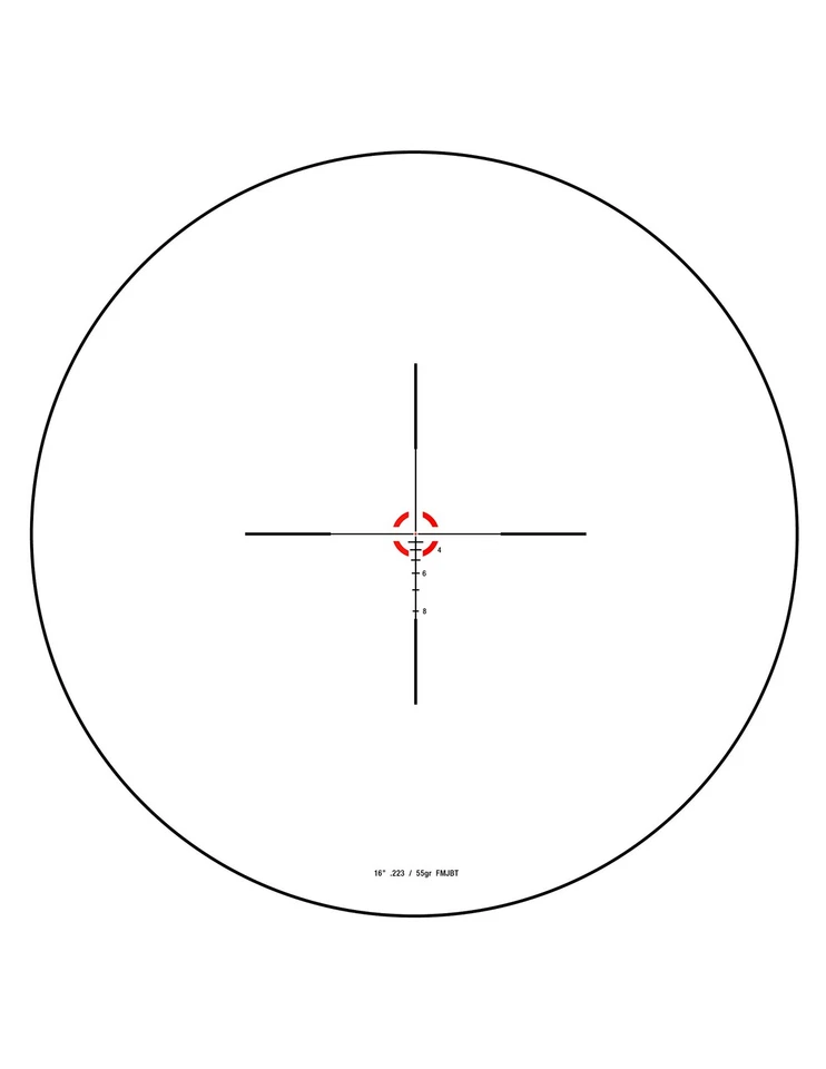 TRIJICON CREDO 1-4X24 SFP BDC ROJO Foto 3 de 4