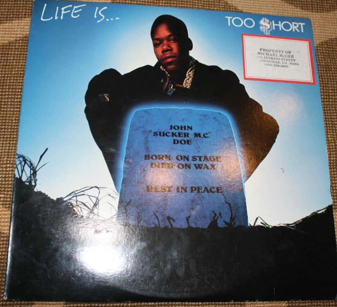 Rap & Hip-Hop Old School Very Good (VG) Sleeve LP Vinyl Records