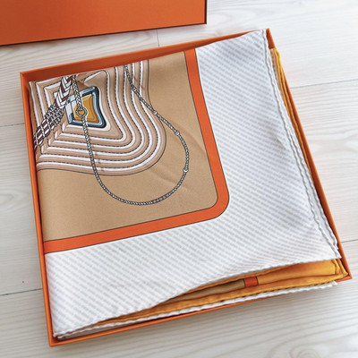 HERMES CARRES90 COACHING LARGE SIZE SILK 100% SCARF MADE IN FRANCE