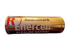Radio Shack Vintage Battery Coin Bank Metal Advertising Tin 1990s/2000s