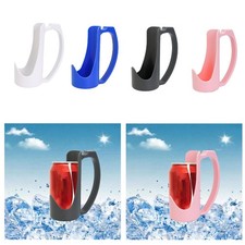 Porta lattine sottile con manico, porta bevande, mantiene le mani calde e