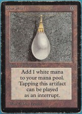 Mox Pearl Beta HEAVILY PLD (Lista Riservata Power 9 Magic Card) (316583) ABUGames