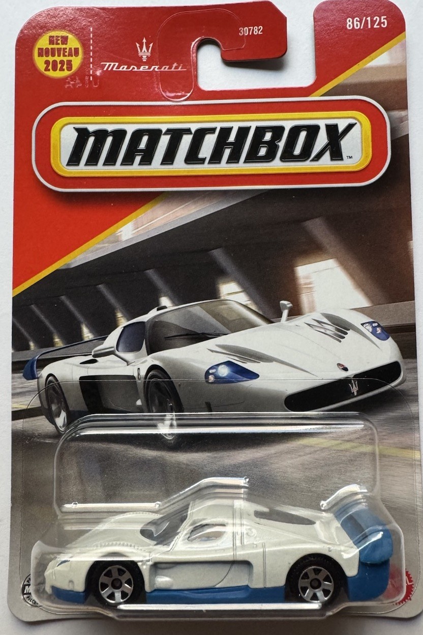 Matchbox 2025 2004 Maserati MC12 86/125
