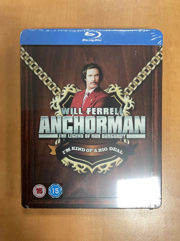 Anchorman blu ray steelbook new & sealed - Image 2 of 3