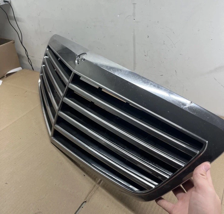 ✅ 10-13 Mercedes W221 S550 S400 Parrilla de radiador de capó delantero 2218800483 OEM Foto 3 de 4