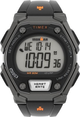 Timex TW5M49400 Men's Ironman Digital Chronograph 43mm Resin Band Watch