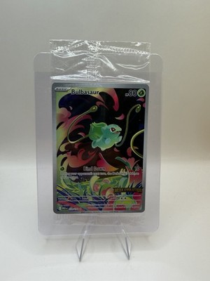 Bulbasaur Pokemon Mega Evolution Stamped Box Topper Promo #133 Sealed