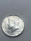 1964 D Kennedy Half Dollar 90% Silver Choice BU Uncirculated First Year Of Issue