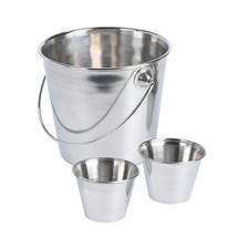 Snack-Eimer Snackbehälter Popcorn Becher Popcornbecher mit Behälter für Soßen