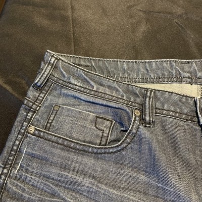 Buffalo David Bitton Jeans NEW NO TAGS 38 UNIQUE BLUE
