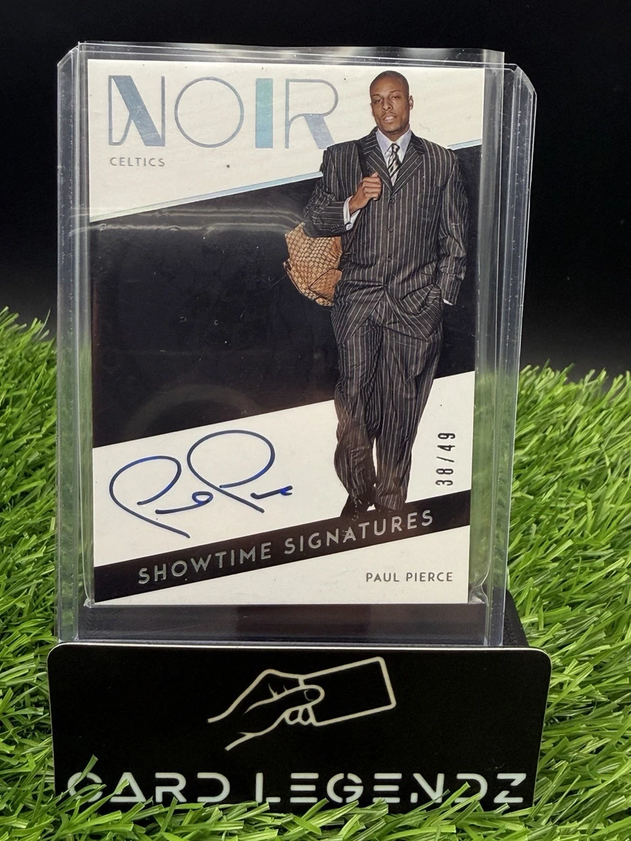 NBA UD BLACK 9/15 Paul Pierce 直筆サインカード Panini Paul Pierce Basketball Autographed Sports Trading Cards