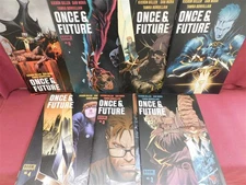 ONCE & FUTURE 2 3 4 5 6 9 10 A BOOM COMIC LOT GILLEN DAN MORA BONVILLAIN 2019 NM