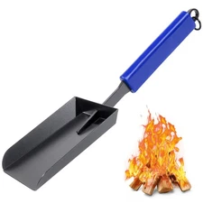 CKLT Fireplace Ash Shovel Wider Head Manganese Steel Gardening Shovel for Yar...