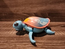 Moose Toys Little Live Pets Lil Turtle Rip Swirl Swims in Water Walks WORKS