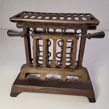 Antique Electric Toaster Primitive Metal Kitchen Decor Vintage Industrial