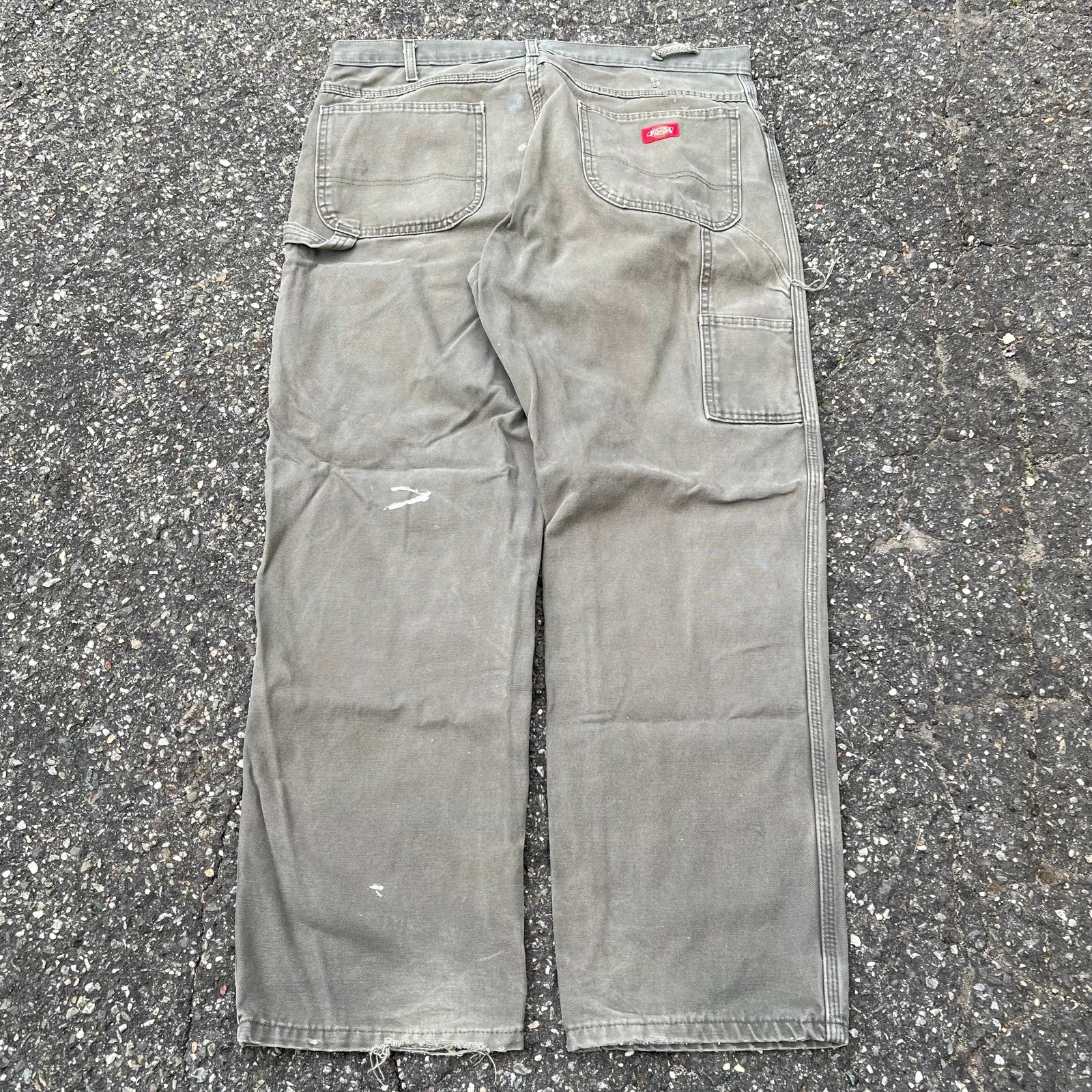 Vintage Y2K green Dickies carpenter work pants