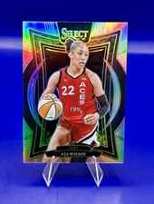 A'JA WILSON Silver Prizm Concourse #56 2025 Panini WNBA Select