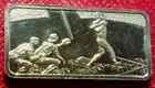 1975 BaseBall Art Bar-America The Beautiful  1 oz.999 Silver-Hamilton Mint