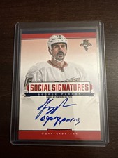 2012 Panini Social Signatures George Parros Auto