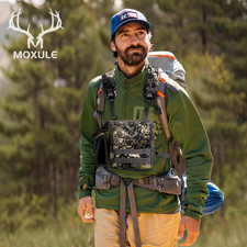 Binocular Harness Chest Pack - Bino Case with Rangefinder Pouch and Waterproo...