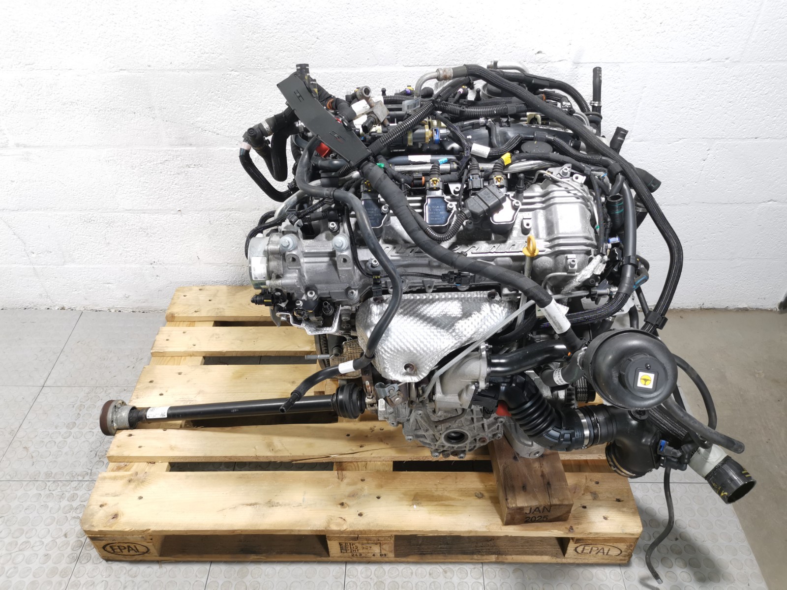 2014-21 Maserati Ghibli Levante Quattroporte 3.0L M156D AWD 3.0l Engine Motor