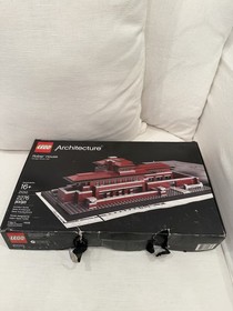 LEGO Architecture 21010 Robie House Wornbox Retired. Opened Box Complete