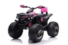 Quad Elettrico per Bambini 12V ATV Off-Road 4 x 4 Motori 12v Batteria Potenziata
