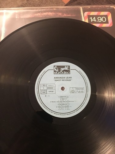 AMANDA LEAR - Sweet Revenge - LP Italia 1978 25900 Buono Stato - Foto 3 di 4
