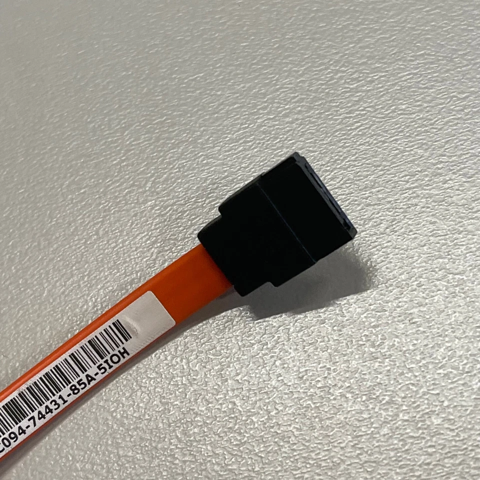 Genuine Dell Optiplex 960 SATA Data Cable 37cm Optical Orange Drive 0DC094 DC094 - Image 2 of 4